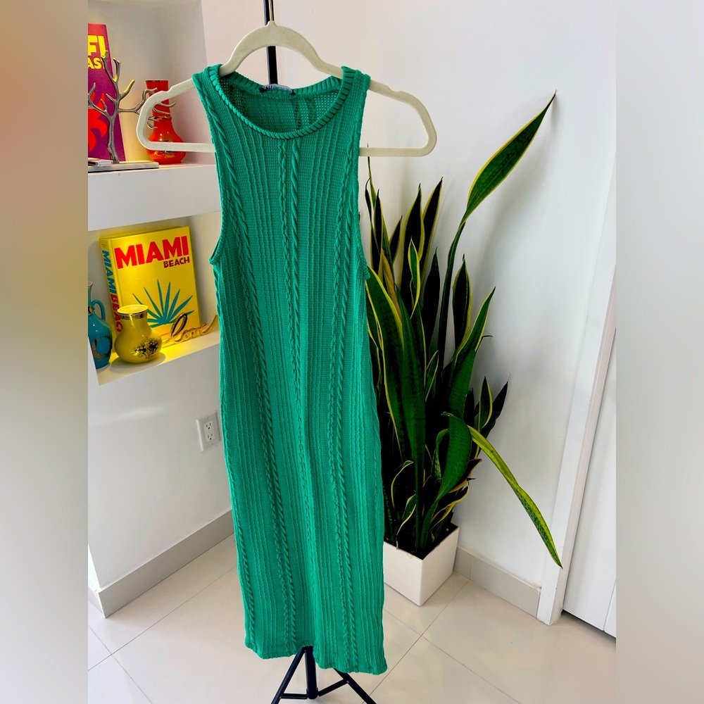 Green dress